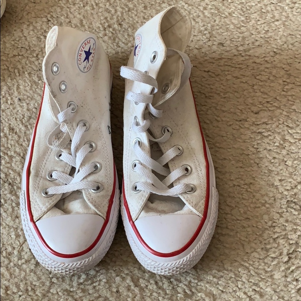 White Converse Sneakers
